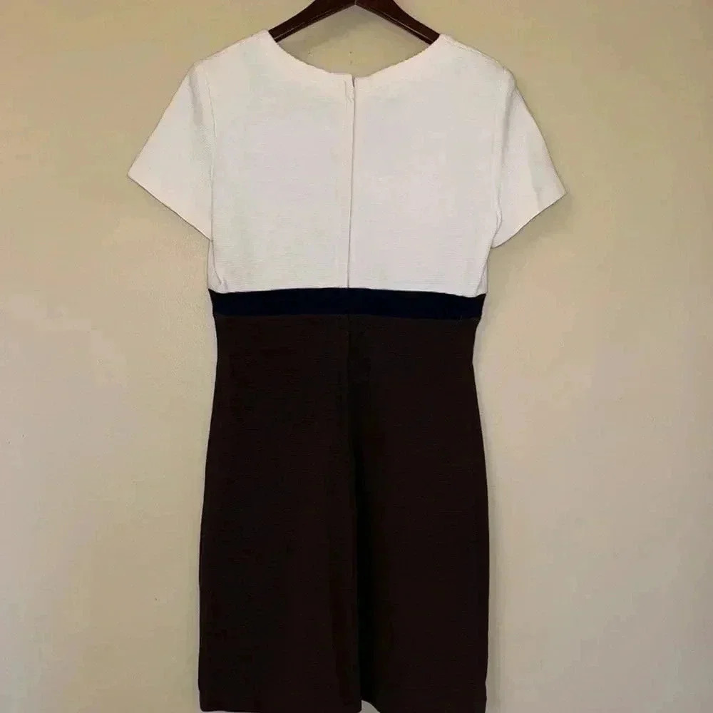 Donna Ricco New York Color block Dress Size 4P - Picture 3 of 7